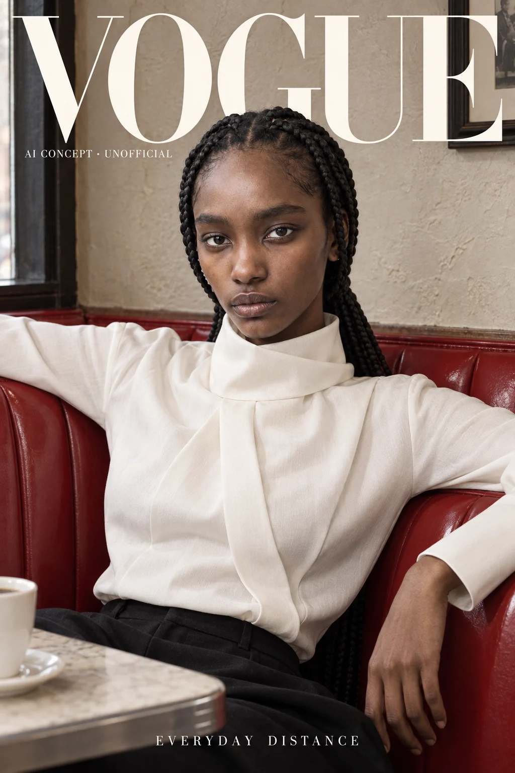 Vogue · 日常雕塑 AI 概念样刊