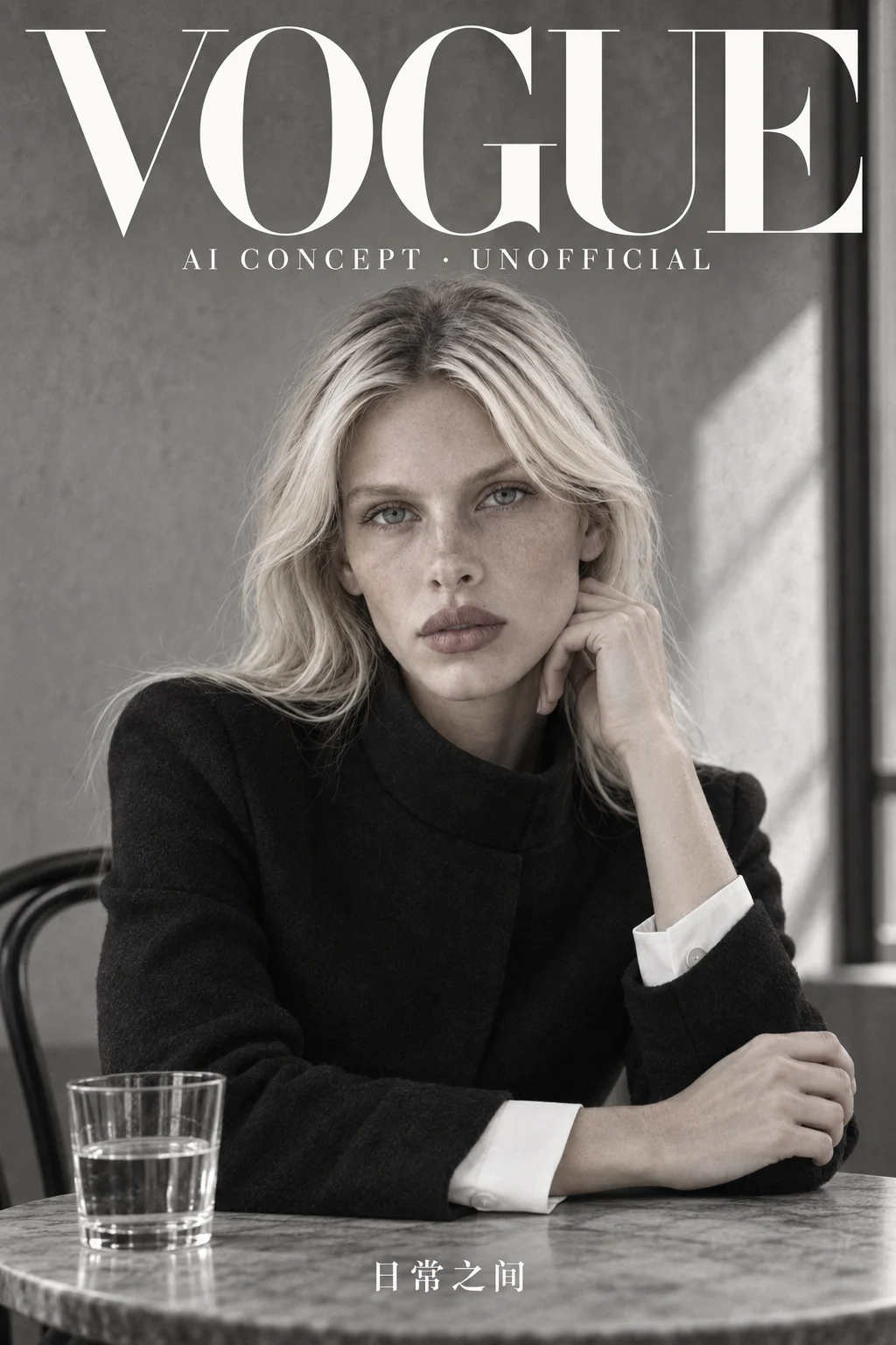 Vogue · 一张餐桌 AI 概念样刊